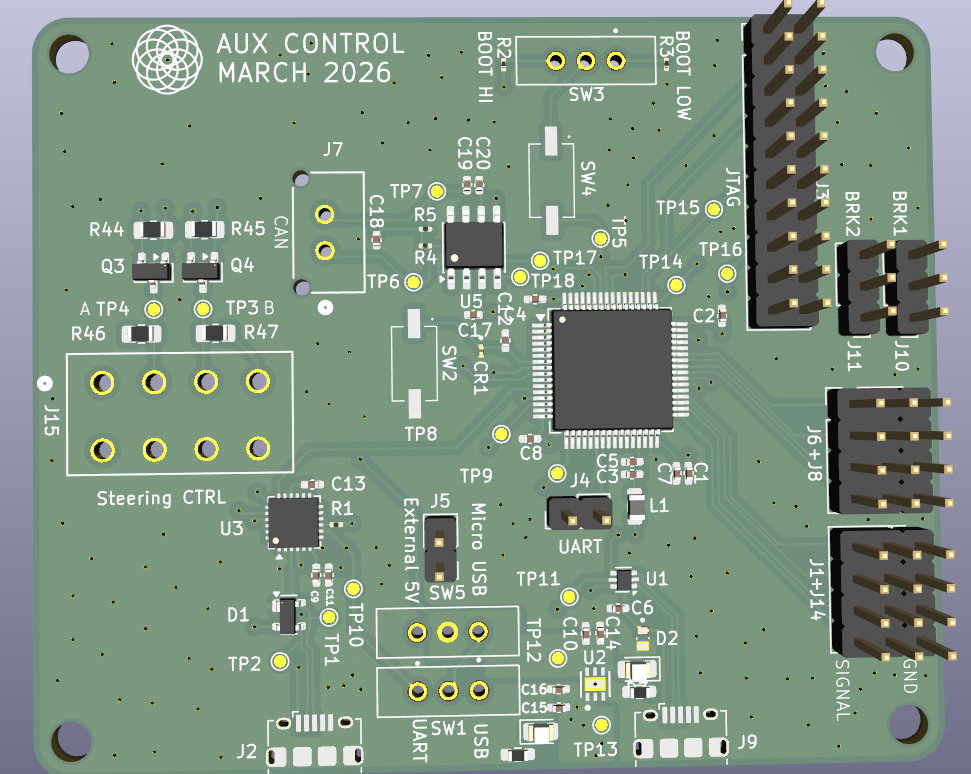 50Ah Power Board render